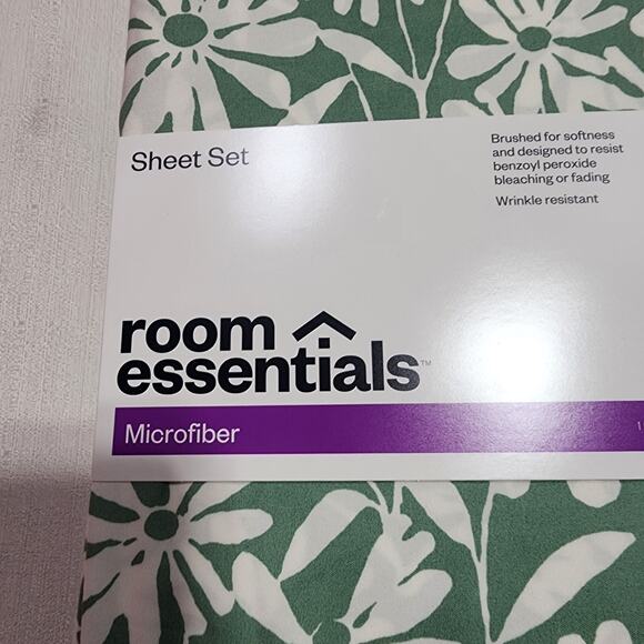 Room essentials XL twin bed sheets set - Picture 3 of 6